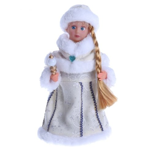Снегурочка "Кремовая шубка" 30 см 3555387С