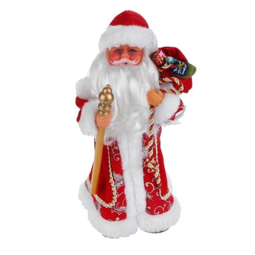 Дед Мороз, в красной шубе 27см 2359012С