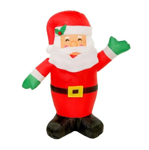 Надувная фигура "Дед Мороз" машет рукой 90 см 2357080С