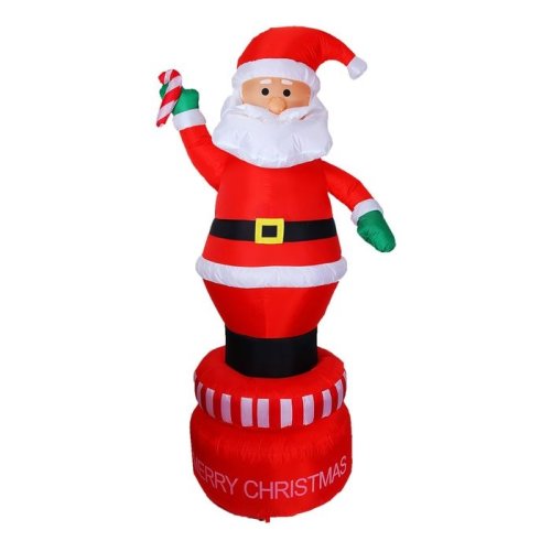 Надувная фигура "Дед Мороз" (крутится вокруг себя) 1111387С