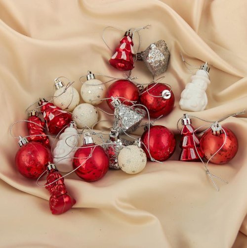 Набор украшений пластик 20 шт Малышки микс           3259828