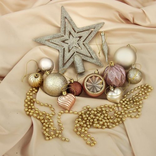 Набор украшений пластик 50 шт Бекар микс           3259801