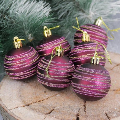 Набор шаров пластик Марсаль d-5 см 2 шт          2356900