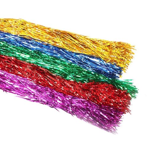 Дождик "Глянец" (микс) набор 20 шт 702541с