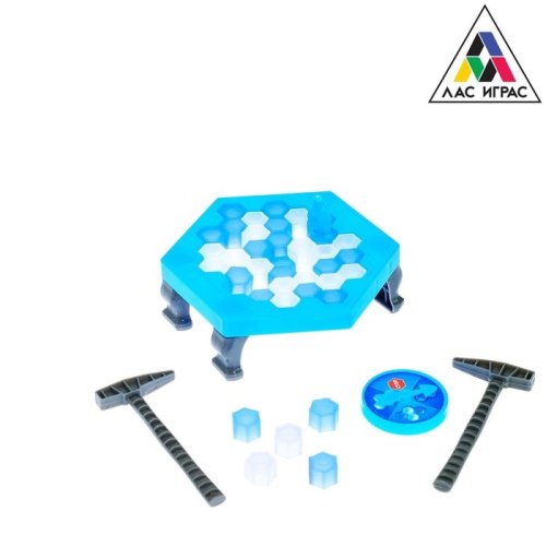 Настольная игра «Чья льдина крепче?», мини-версия 3090421с