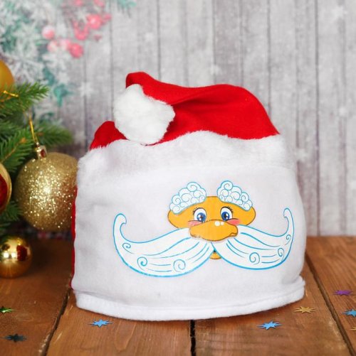 Карнавальная шляпа "Дед Мороз"  2331420