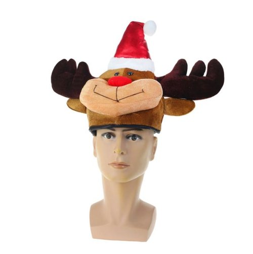Карнавальная шляпа "Лось" в колпаке  2260261