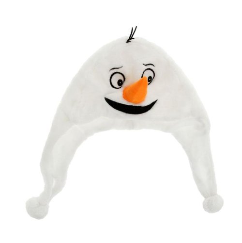 Карнавальная шляпа "Снеговик с улыбкой" 1107246