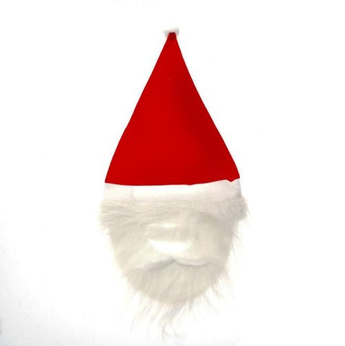 Новогодний колпак "Дед Мороз с бородой, усами" 1074563