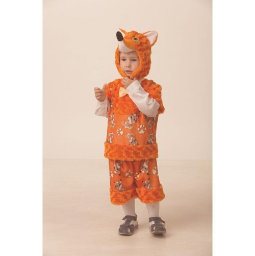 Карнавальный костюм "Лисёнок Рыжик", плюш, р.26, рост 104 см  2221166