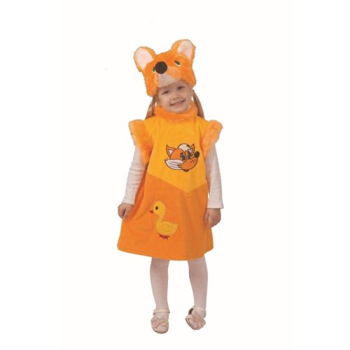 Карнавальный костюм "Лисичка Линда", плюш, р.28, рост 110 см  2220719