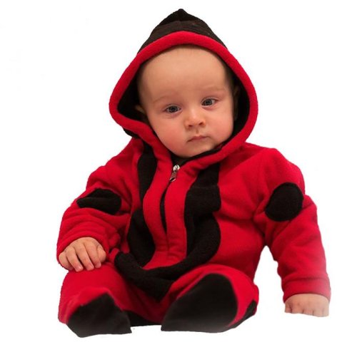 Карнавальный костюм "Малышка Божья коровка", комбинезон, 6-9 мес, рост 75 см    2557440