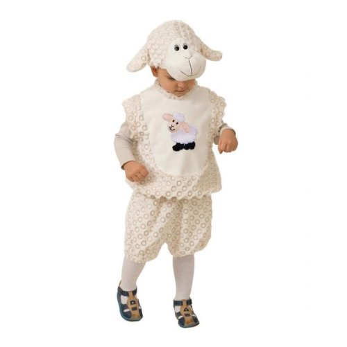 Карнавальный костюм "Овенчик Сипсик", плюш, размер 28    3468004