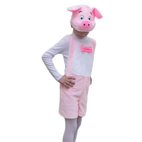 Детский карнавальный костюм "Поросёнок", 2 предмета, рост 104-122 см 624787