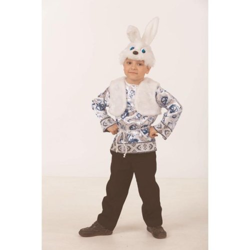 Костюм "Зайчонок Ванятка", Русский стиль, размер 28 (5003) 2221201