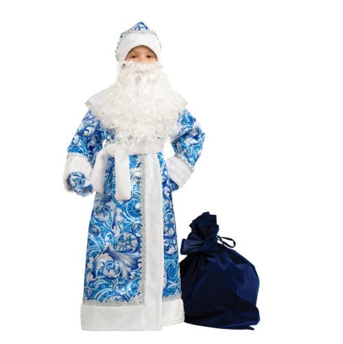 Карнавальный костюм "Дед Мороз сказочный", сатин, р.38, рост 152 см  2221274