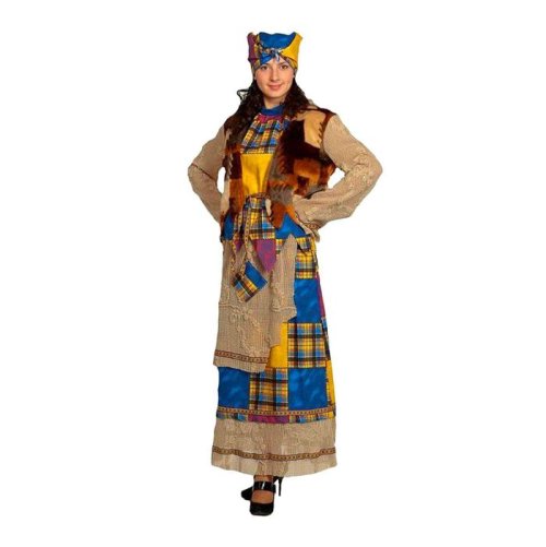 Карнавальный костюм "Баба Яга" для взрослых, р-р 44, рост 170 см 2220824