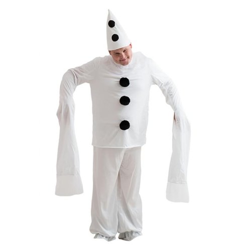 Карнавальный костюм "Пьеро", шляпа, кофта, рост 170 см    2557451