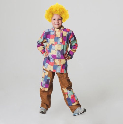 Детский карнавальный костюм "Домовёнок", рубаха, штаны, р-р 36, рост 128-134 см 2923927