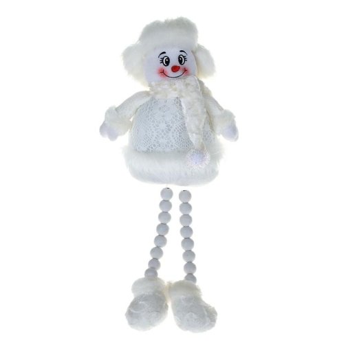 Мягкая игрушка "Снеговик" (кружевной) 1060530С