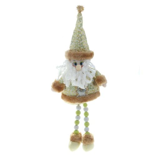 Мягкая игрушка "Дед Мороз" (золотые пайетки) 190034С