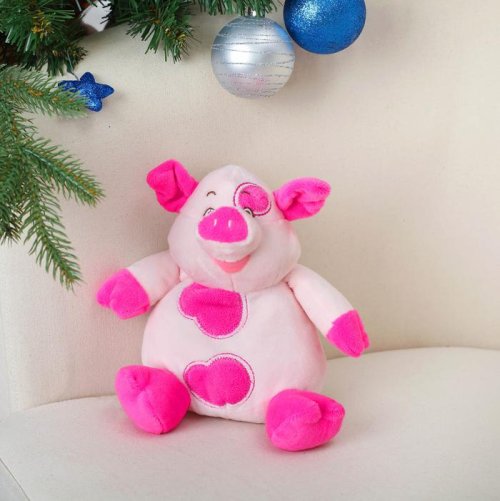 Мягкая игрушка "Пятнистый поросёнок"       3251368С