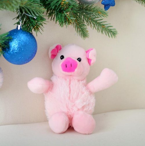 Мягкая игрушка "Розовая свинка"        3251366С