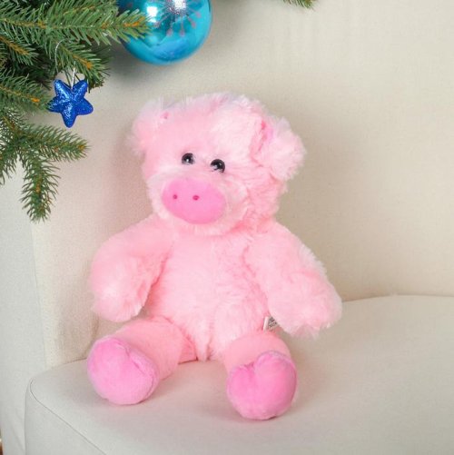 Мягкая игрушка "Свин пушистое тельце"      3138705С