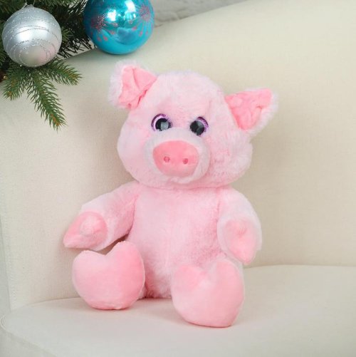 Мягкая игрушка "Свинюшка большие глазки", 23 см         3138653С