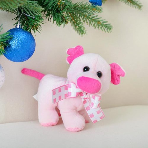 Мягкая игрушка "Свинюшка с бантом"       3251364С