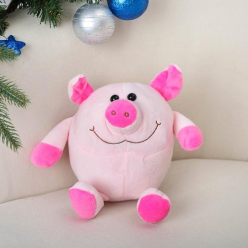 Мягкая игрушка "Улыбчивый свин"       3251369С