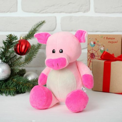 Мягкая игрушка-копилка "Розовый свин"       3251427С