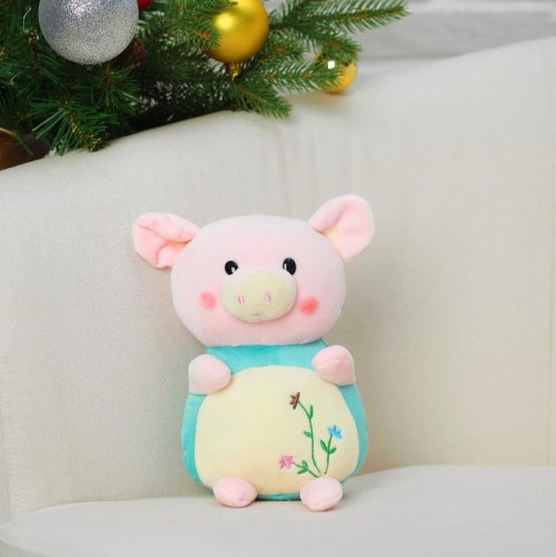 Мягкая игрушка-присоска "Хрюшка" цвета микс    3566967С