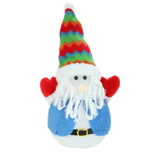 Световая игрушка "Дед Мороз в цветном колпаке" 811666С