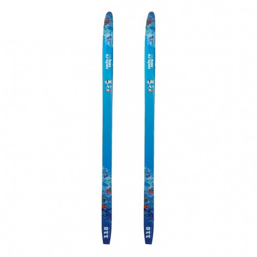 Лыжи пластиковые БРЕНД ЦСТ step 110 см, цвет МИКС 38671с