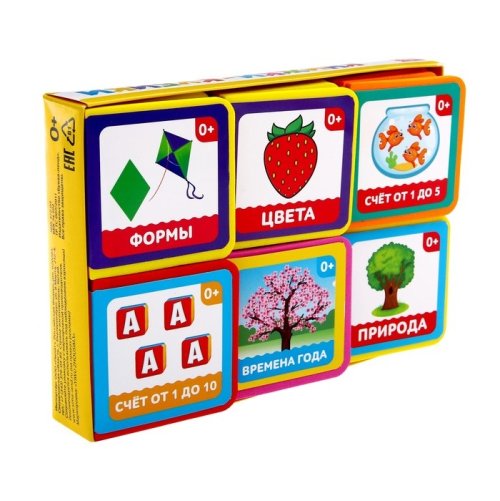 Набор книжек EVA "Умный малыш" 6 шт 12 стр. 3022202C