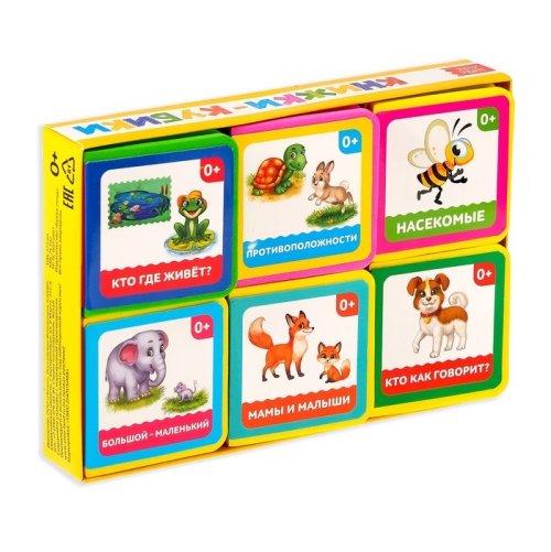 Набор книжек EVA "Я узнаю мир" 6 шт 12 стр. 3022204C