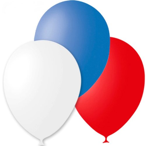 Шар латексный "Триколор", 60 шт 2873256