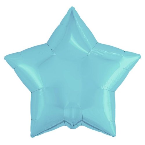Шар фольгированный 21" звезда, цвет нежно-голубой    4222740С