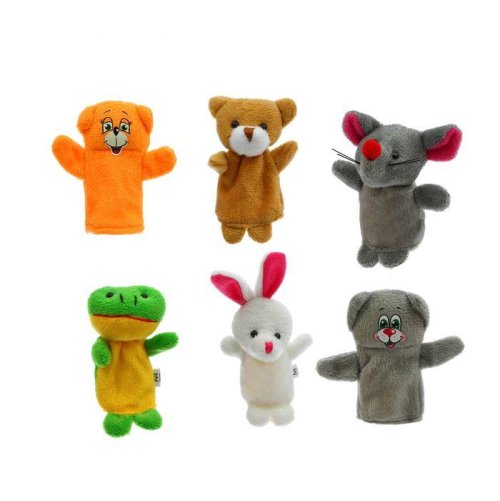 Пальчиковый театр "Теремок" (набор 6 шт) 1187305