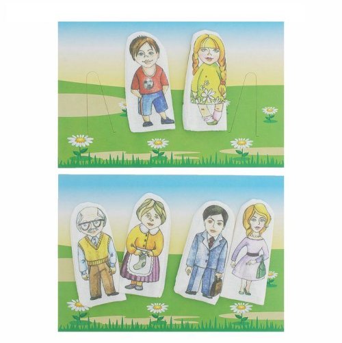 Набор пальчиковых кукол "Семья" 1392920