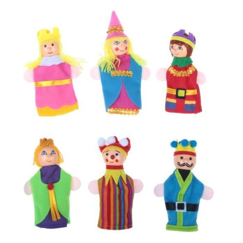 Игрушка "Кукольный человечек на пальчике", набор 6 шт 423589
