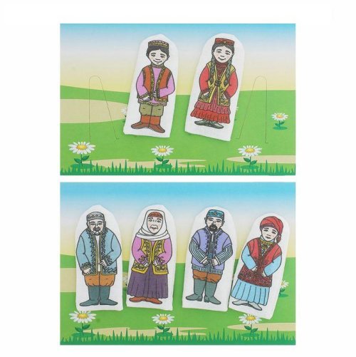 Набор пальчиковых кукол "Семья татарская" 1392972