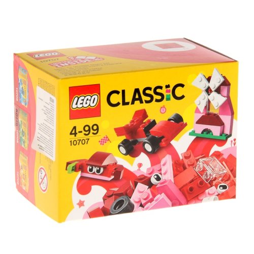 Конструктор "Красный набор для творчества"  55 деталей 2043912