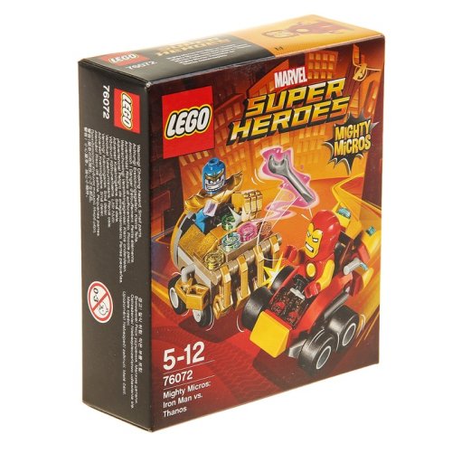 Конструктор "Mighty Micros: Железный человек против Таноса"  94 детали 2043971