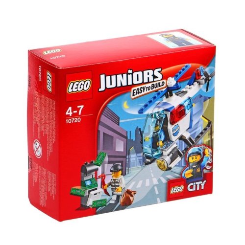 Конструктор "Погоня на полицейском вертолёте" 63 детали 1342979