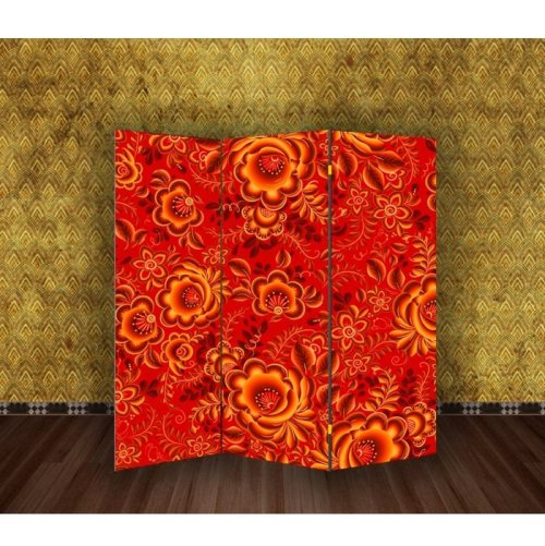 Ширма "Хохлома. Узор" 150х160см 1997369