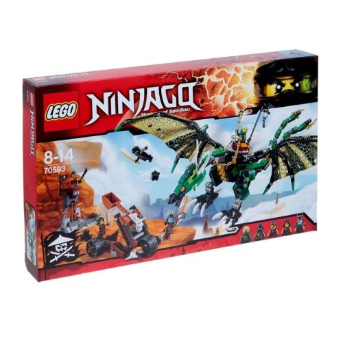 Конструктор "Зелёный Дракон"  567 деталей 1565311