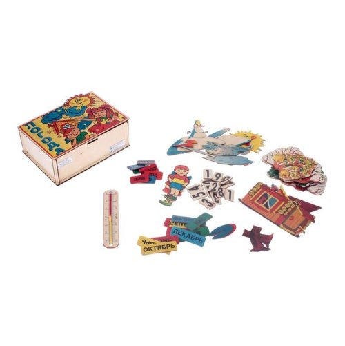 Игровой материал "Погода", 72 деталей 1932534