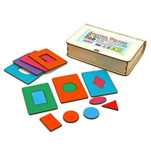 Досочки Сегена крашеные 18 шт 1187582